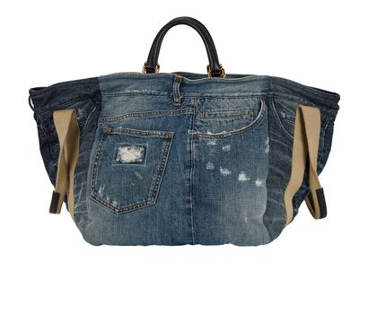Denim Tote, front view